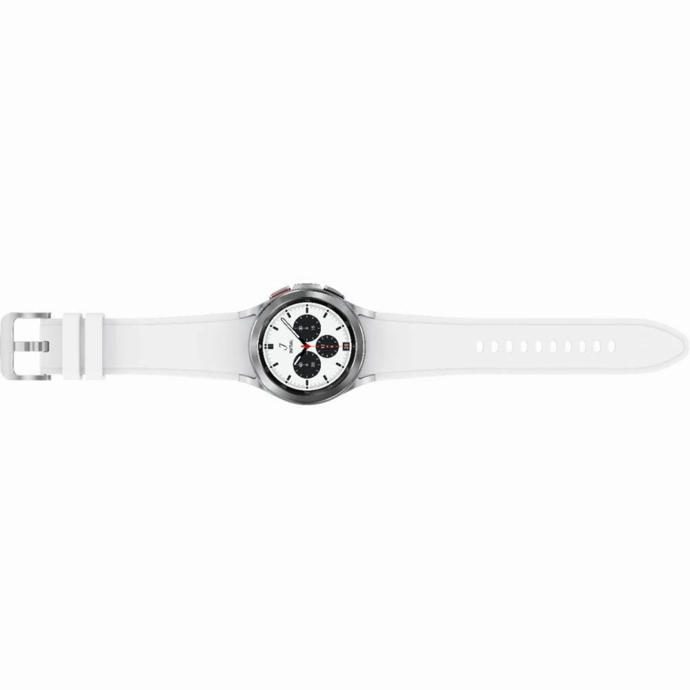 Samsung SM-R880NZSAXAA Galaxy Watch4 Classic Stainless Steel Smartwatch 42mm BT - Silver