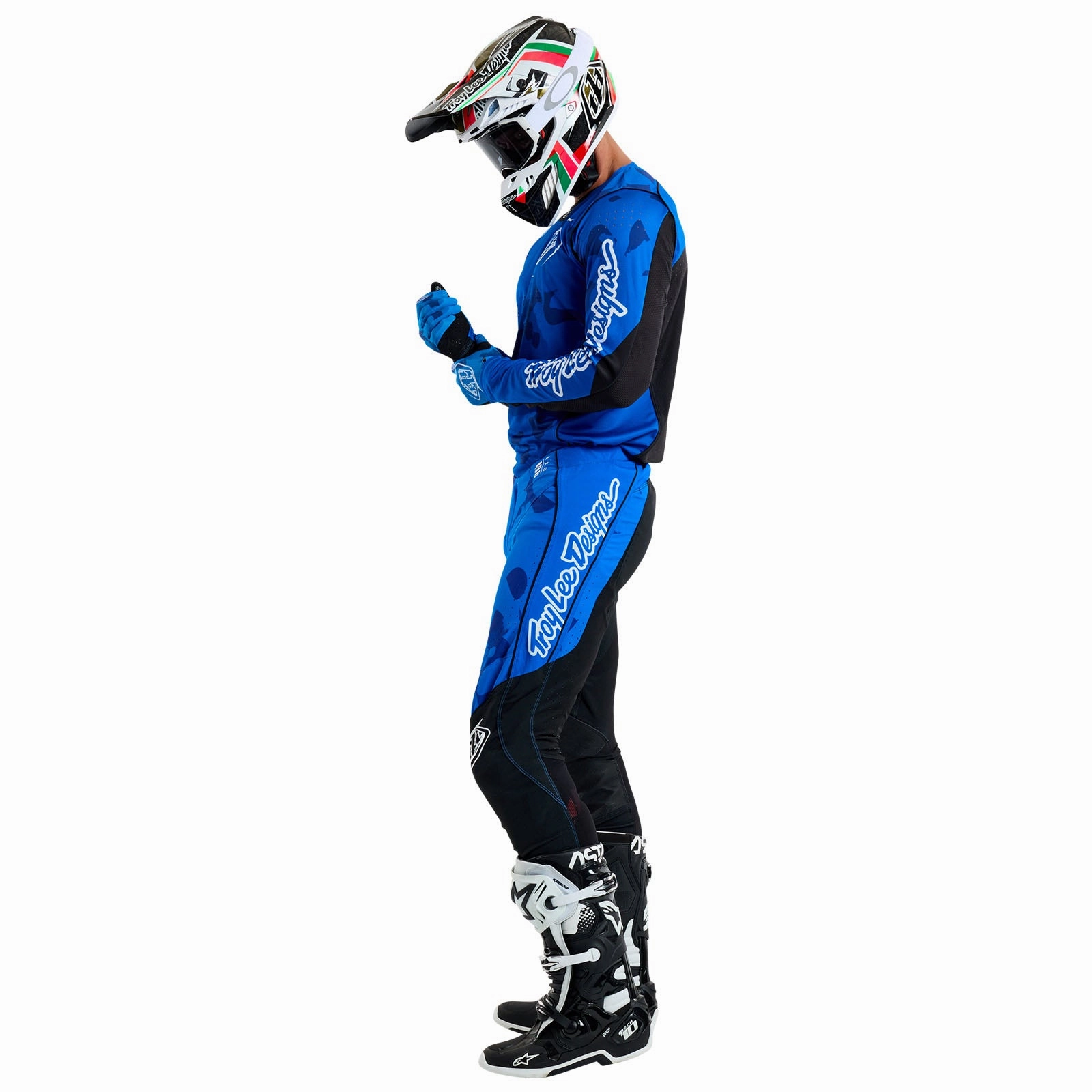 SE Pro Jersey Blotted Bright Blue