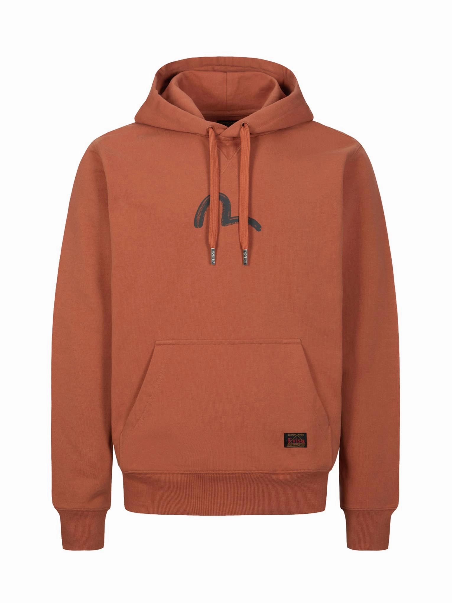Seagull Print Hooded Sweatshirt