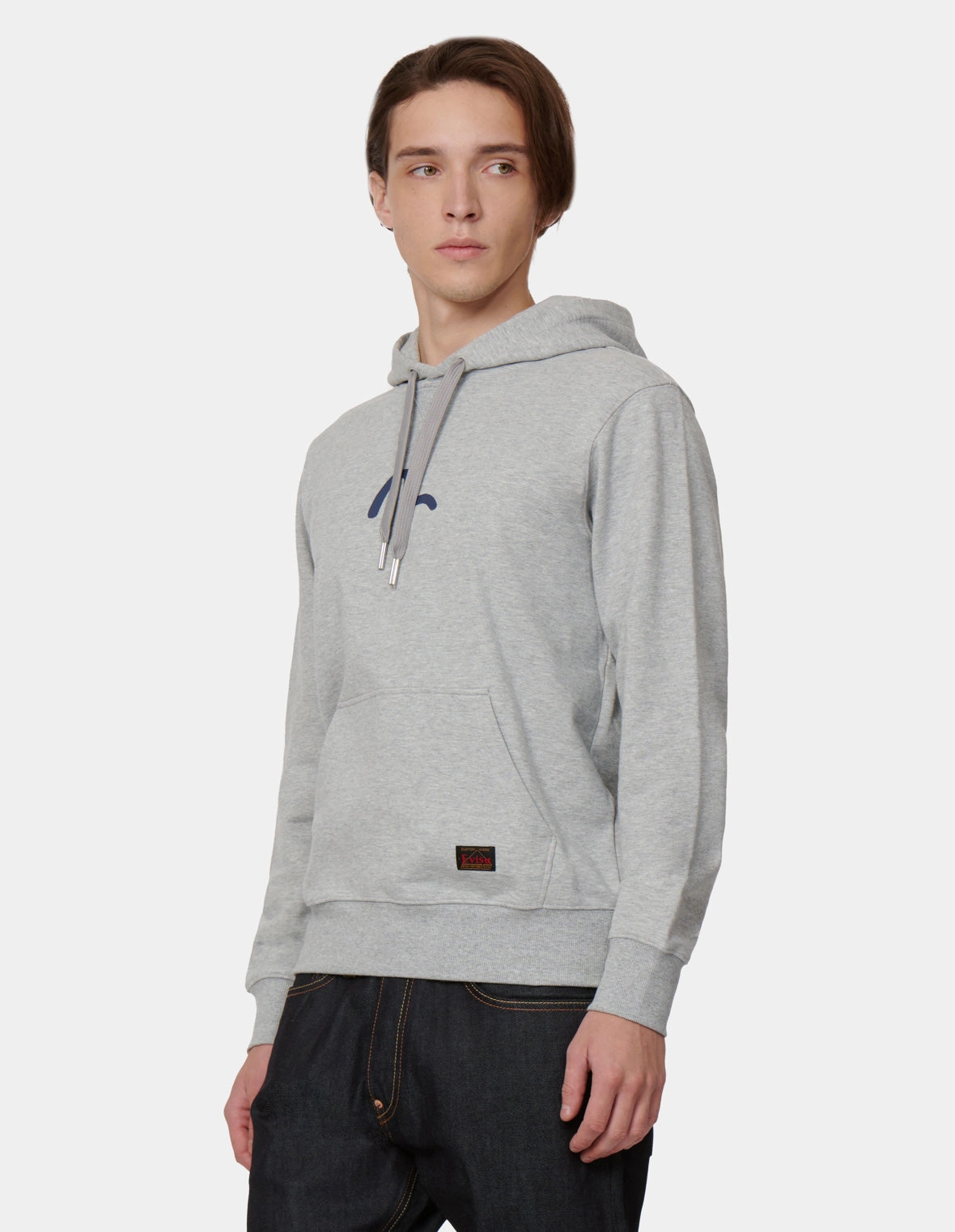 Seagull Print Hooded Sweatshirt