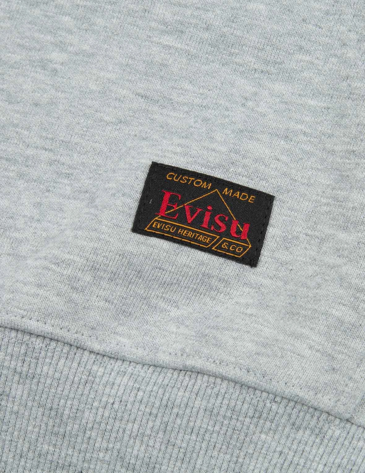 Seagull Print Hooded Sweatshirt