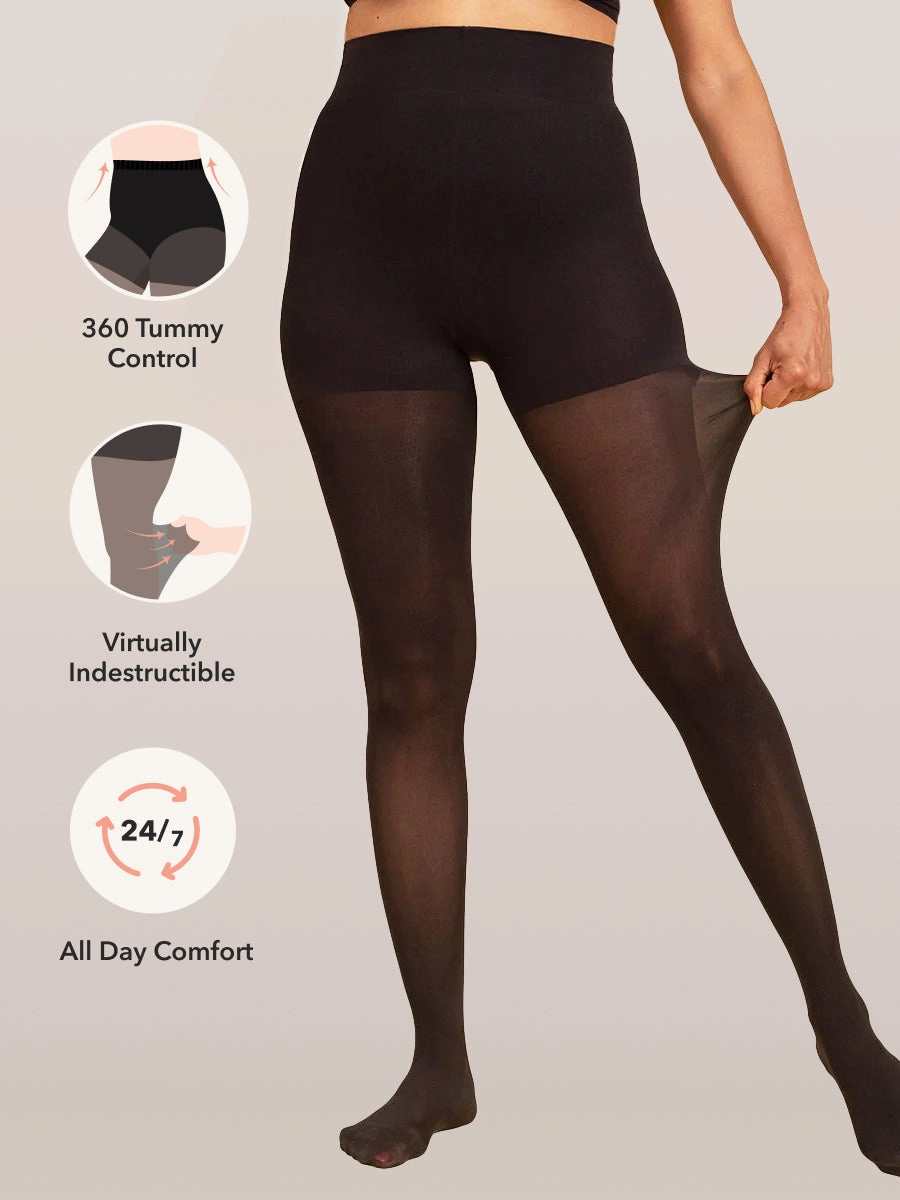 Shapermint Essentials Ultra-Resistant Shaping Tights 01