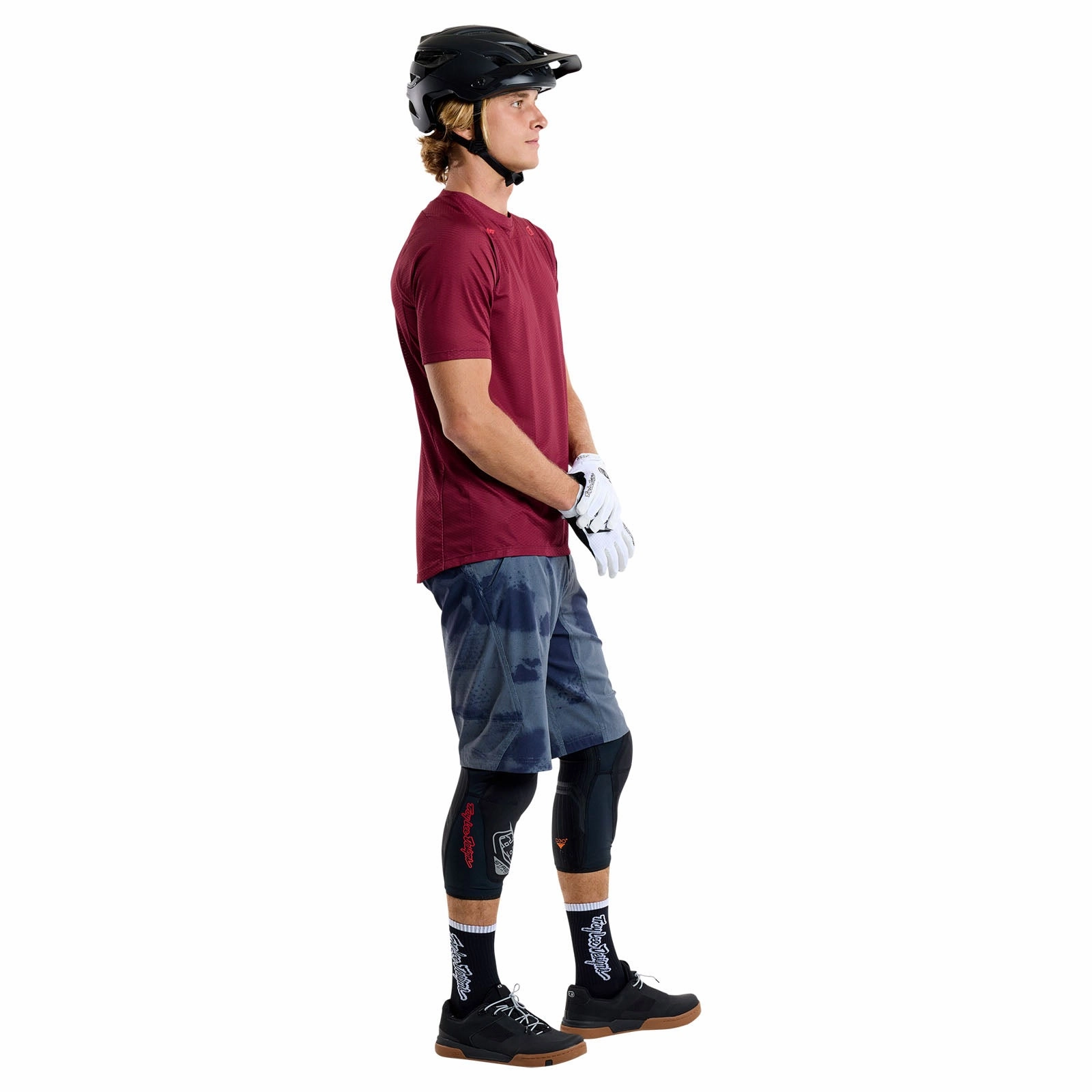 Skyline Air Short Sleeve Jersey Mono Oxblood