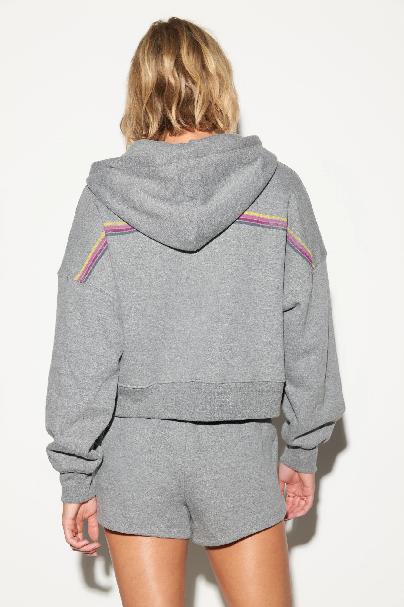 Sunset Stripe Roxbury Zip Hoodie