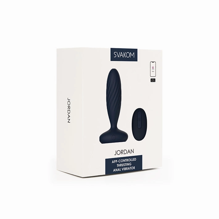 SVAKOM Jordan App-Controlled Thrusting Anal Vibrator
