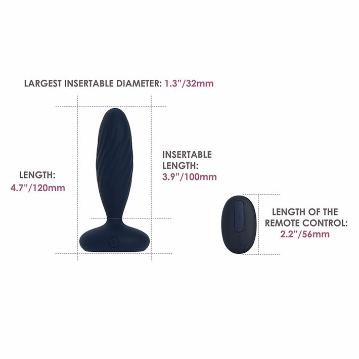 SVAKOM Jordan App-Controlled Thrusting Anal Vibrator