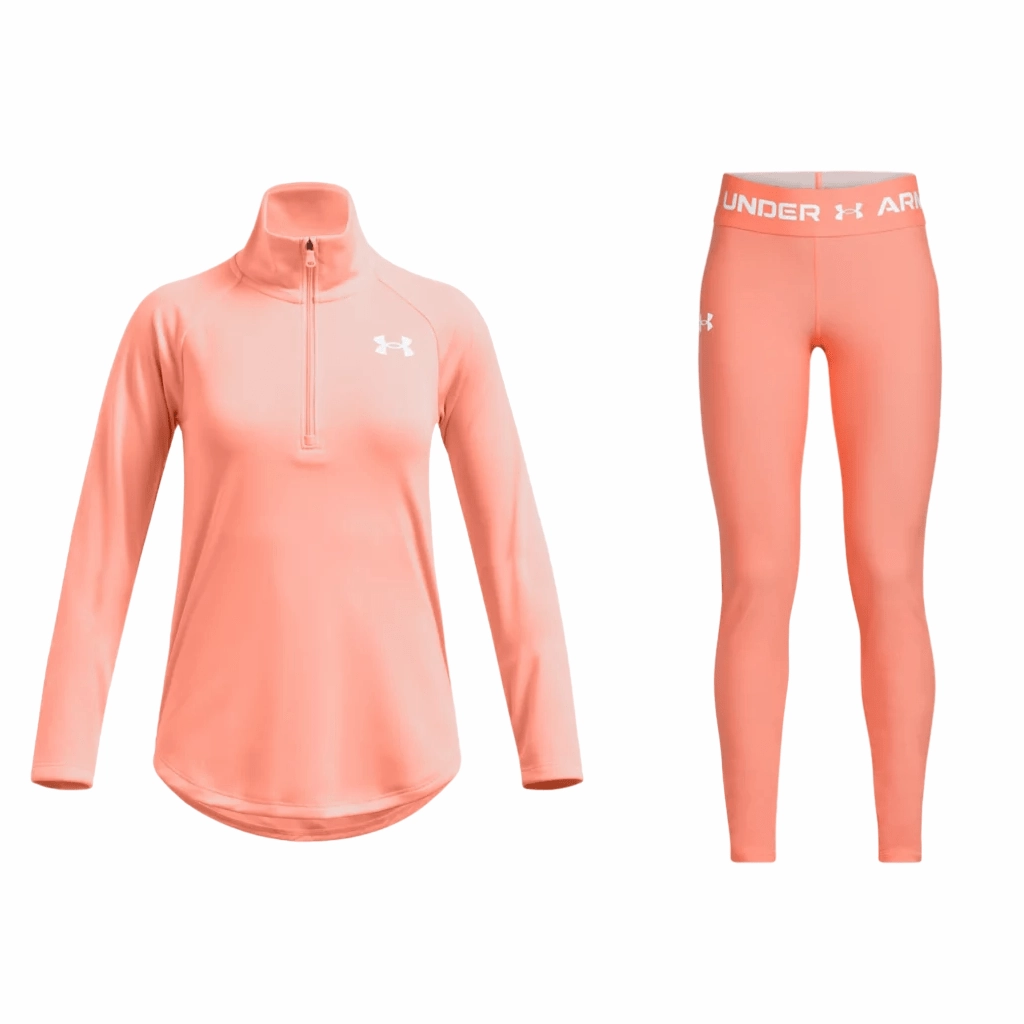 Under Armour Tech 1/2 Zip & Legging Set Junior