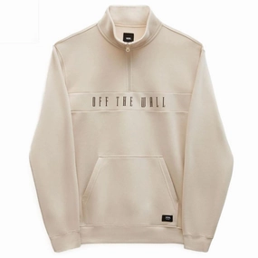 Vans Stenson Quarter Zip Pullover - Oatmeal