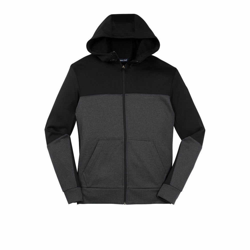 Winter Special Sport-Tek® Tech Fleece Color block Full-Zip Hooded Jacket