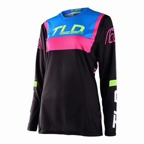 Womens GP Jersey Brazen Black